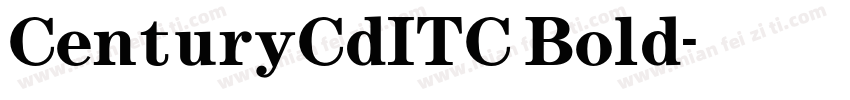 CenturyCdITC Bold字体转换